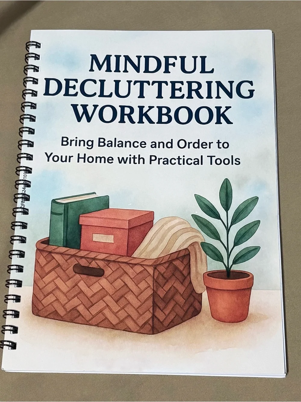 Mindful Decluttering Workbook - ‼️Free with 2 or More Item Bundle‼️